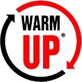 warm up logo